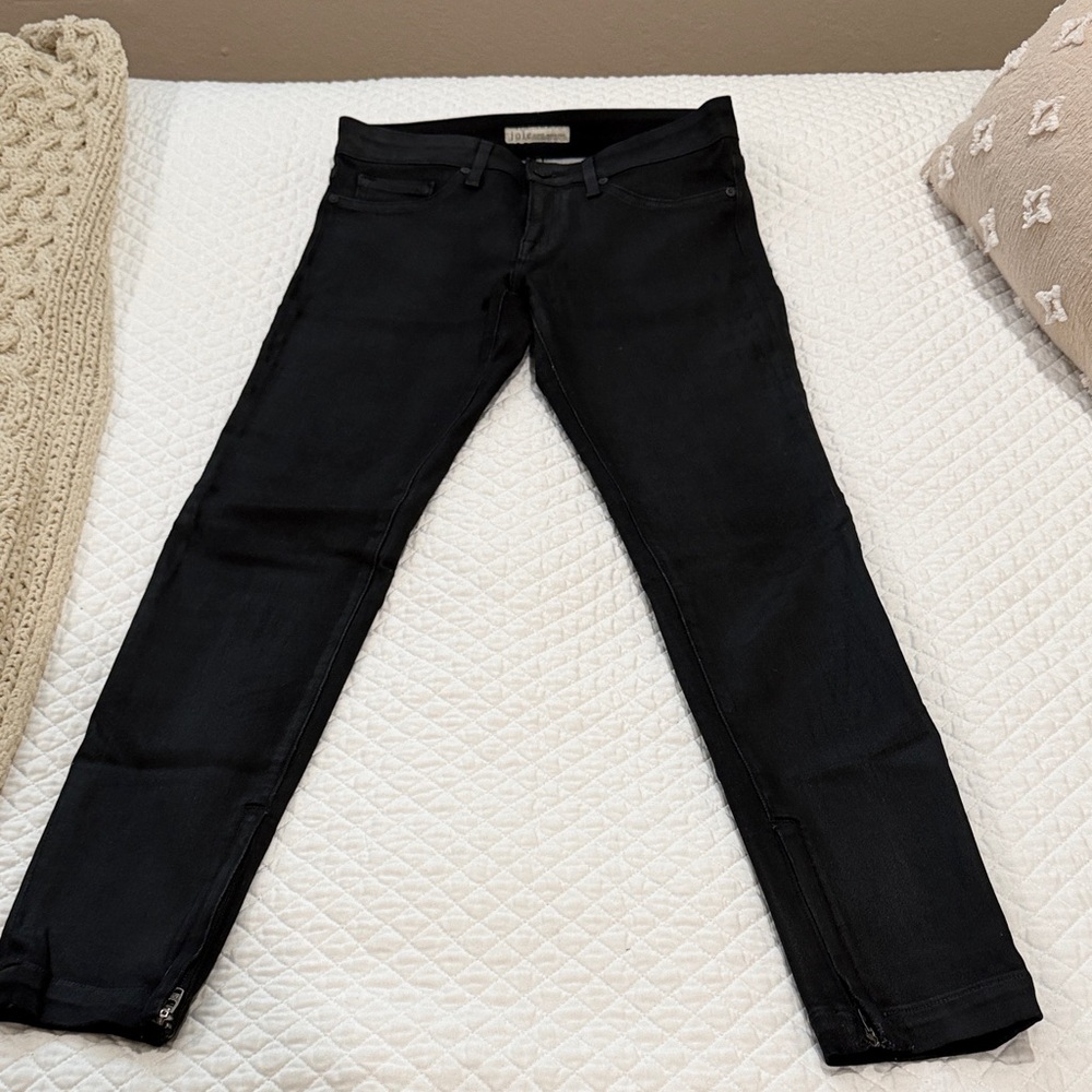 Women's Black Joie Zipped Super SkinnyJeans - Size 28